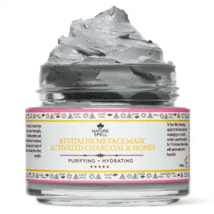 Masca Hidratanta Nature Spell Activated Charcoal & Honey Face Mask