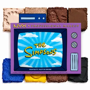 Paletă de farduri pentru ochi NYX Professional Makeup The Simpsons Color Palette