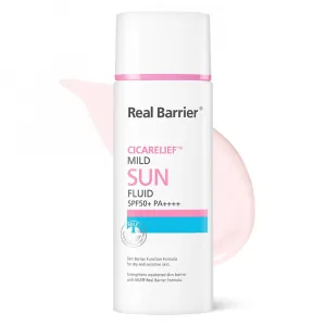 Crema cu Protectie Solara Real Barrier Cicarelief MILD SUN FLUID SPF50 PA++++