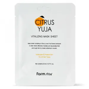 Masca Revitalizanta Farmstay Citrus Yuja Vitalizing Mask