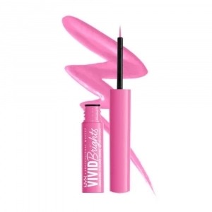 Contur de Ochi NYX Professional Makeup Vivid Bright Liquid Eyeliner Don`t Pink Twice