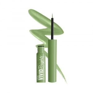 Contur de Ochi NYX Professional Makeup Vivid Bright Liquid Eyeliner Ghosted Green