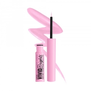 Contur de Ochi NYX Professional Makeup Vivid Bright Liquid Eyeliner Sneaky Pink