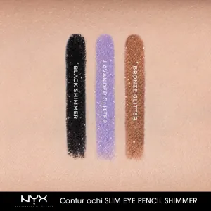 Contur Ochi NYX Professional Makeup Slim Eye Pencil Shimmer/ Glitter