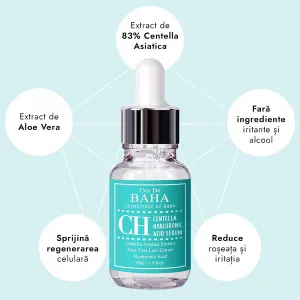 Ser cu Centella Asiatica Cos De Baha CH Centella Serum 30 ml