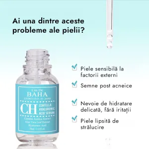 Ser cu Centella Asiatica Cos De Baha CH Centella Serum 30 ml