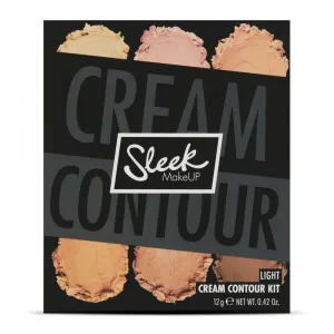 Paleta pentru Conturare Sleek MakeUP Cream Contour Kit Light