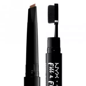 Creion 2 in 1 NYX Professional Makeup Fill & Fluff Eyebrow Pomade Pencil Auburn