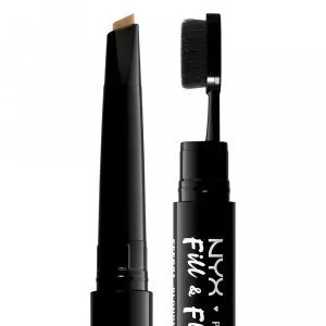 Creion 2 in 1 NYX Professional Makeup Fill & Fluff Eyebrow Pomade Pencil Blonde