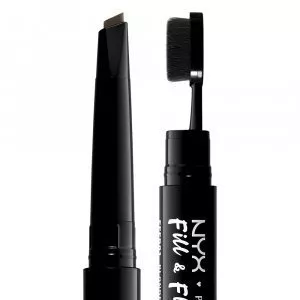 Creion 2 in 1 NYX Professional Makeup Fill & Fluff Eyebrow Pomade Pencil Brunette