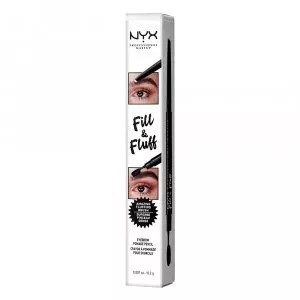 Creion 2 in 1 NYX Professional Makeup Fill & Fluff Eyebrow Pomade Pencil Clear