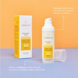 Crema cu Protectie Solara URESIM Invisible Skin Facial SPF50