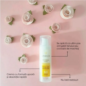 Crema cu Protectie Solara URESIM Invisible Skin Facial SPF50