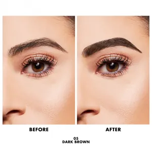 Gel Sprancene Milani Stay Put Brow Shaping Gel Dark Brown