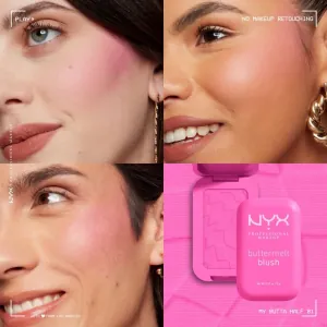 Fard de obraz Nyx Professional Makeup Buttermelt Blush MY BUTTA HALF