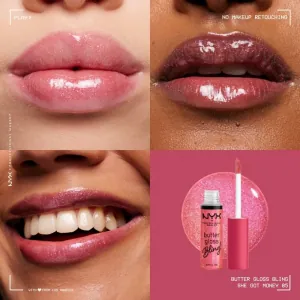Luciu buze NYX Professional Makeup Butter Gloss Bling SHE GOT MONEY