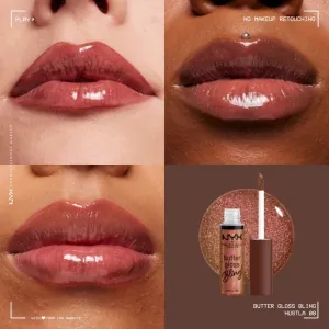 Luciu buze NYX Professional Makeup Butter Gloss Bling HUSTLA