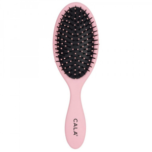 Perie pentru Par Umed & Uscat CALA Soft Touch Oval Hair Brush - Pink