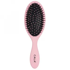 Perie pentru Par Umed & Uscat CALA Soft Touch Oval Hair Brush - Pink