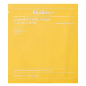 Mască pentru Luminozitate Biodance Radiant Vita Niacinamide Real Deep Mask