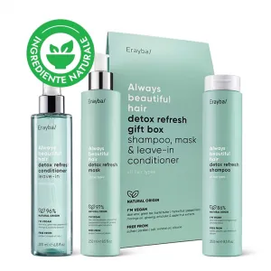 Set Cadou de Îngrijire pentru Detoxifierea & Purificarea Părului Erayba Detox Refresh Gift Box