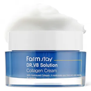 Crema pentru Fata cu Colagen Farmstay DR-V8 Solution Collagen Cream