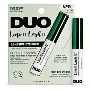 Adeziv DUO Line it Lash it Hemp Infused Clear
