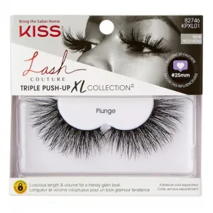 Gene false tip bandă KissUSA Lash Couture Triple Push Up XL Collection Plunge