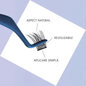 Gene False Individuale Diverse Lungimi KissUSA Falscara Lashes Clear Band Multipack