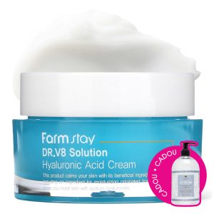 Crema de Fata Cu Acid Hialuronic Farmstay DR-V8 Solution Hyaluronic Acid Cream