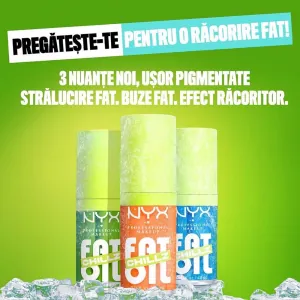 Luciu de buze NYX Professional Makeup Fat Oil Chillz
