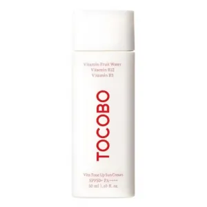 Cremă cu protecție solară și efect de uniformizare a tenului SPF 50 Tocobo Vita Tone Up Sun Cream SPF 50