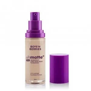 Fond de ten Boys`n Berries Ultimatte 4K PRO Liquid Foundation Natural