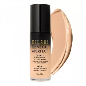 Fond de Ten Milani Conceal + Perfect 2 in 1 Foundation + Concealer Creamy Natural