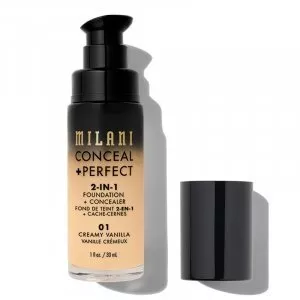 Fond de Ten Milani Conceal + Perfect 2 in 1 Foundation + Concealer Creamy Vanilla