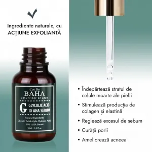Ser cu Acid Glicolic 10% - Cos DE BAHA Glycolic Serum G