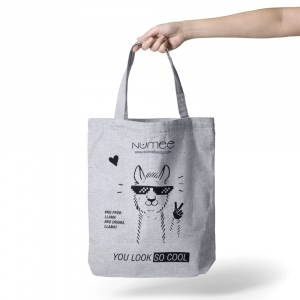 Geanta Panza cu Imprimeu Lama Numee Llama Design Tote Bag