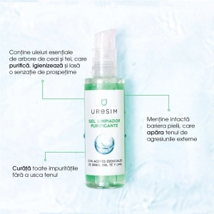 Gel de Curatare Anti-Sebum URESIM Purifying Cleansing Gel