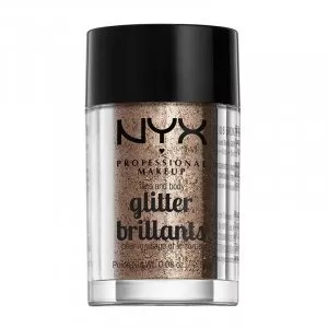 Glitter pulbere NYX Professional Makeup Face and Body Glitter Bronze