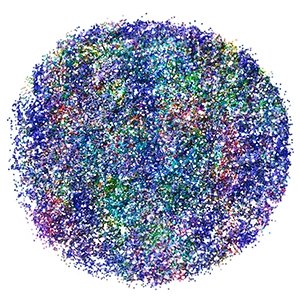 Face and Body Glitter Violet