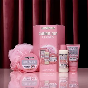 Set cadou de îngrijire a corpului Soap & Glory Glorious Cult Classics