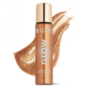 Bronzer Lichid Milani Glow Luminizing Face & Body Liquid Bronzer Bronze Glow