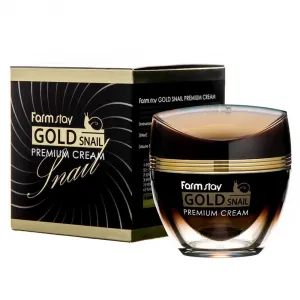 Crema Hranitoare Farmstay Gold Snail Premium Cream