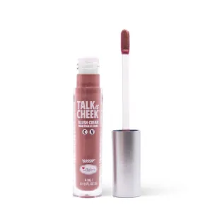 Fard lichid multifunctional theBalm Talk is Cheek Lip & Blush Cream Gossip