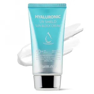Crema Hidratanta cu Protectie Solara Farmstay Hyaluronic UV Shield Sun Block Cream SPF 50+ PA +++