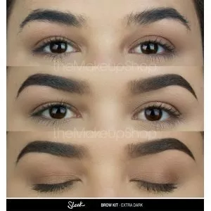 Kit Sprancene Sleek MakeUP Brow Kit Extra Dark