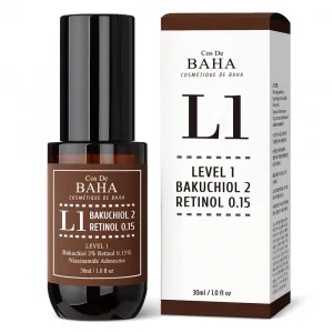 Ser cu retinol Level 1 - Cos DE BAHA L1 Bakuchiol 2% + Retinol 0.15% Serum 30ml