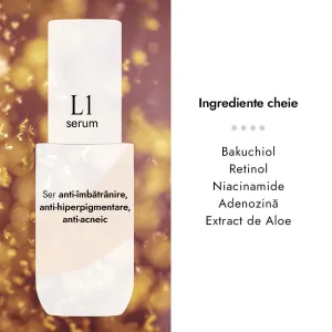 Ser cu retinol Level 1 - Cos DE BAHA L1 Bakuchiol 2% + Retinol 0.15% Serum 30ml 