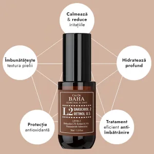 Ser cu Retinol Level 2 - Cos DE BAHA L2 Bakuchiol 2% + Retinol 0.5% Serum 30ml 