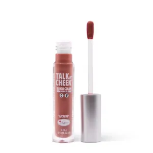 Fard lichid multifunctional theBalm Talk is Cheek Lip & Blush Cream Lecture